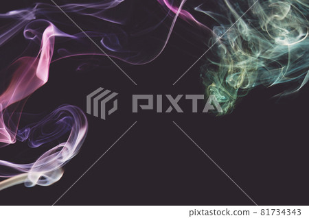 Smooth abstract smoke frame Smooth abstract smoke frame 81734343