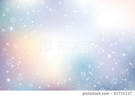 雪花的背景 81735157