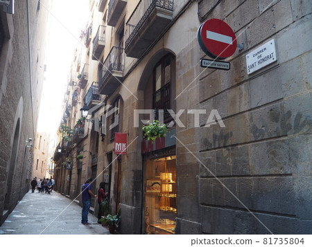 西班牙街頭 81735804