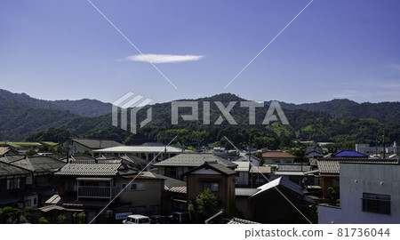 京都府宮津市宮津站的宮津街景 81736044