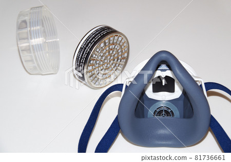 裝有特殊吸收劑罐的防毒面具 裝有特殊吸收劑罐的防毒面具 81736661