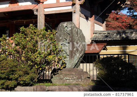 Kuchu-ji Temple Autumn leaves 81737961