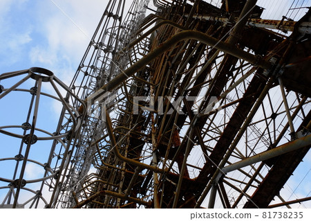 Duga is a Soviet over-the-horizon radar station for an early detection system for ICBM launches. Duga is a Soviet over-the-horizon radar station for an early detection system for ICBM launches. 81738235