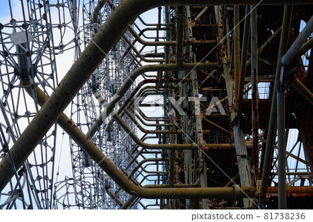 Duga is a Soviet over-the-horizon radar station for an early detection system for ICBM launches. Duga is a Soviet over-the-horizon radar station for an early detection system for ICBM launches. 81738236