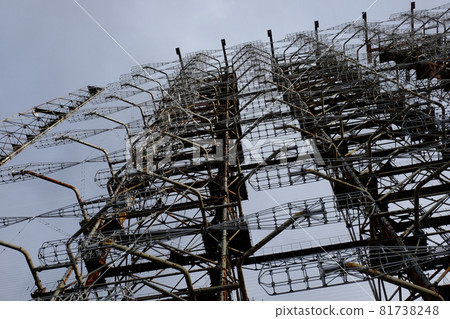 Duga is a Soviet over-the-horizon radar station for an early detection system for ICBM launches. Duga is a Soviet over-the-horizon radar station for an early detection system for ICBM launches. 81738248