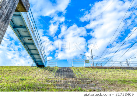 Scenery of Kannami Town, Tagata District, Shizuoka Prefecture Walk along the Raiko River 81738409