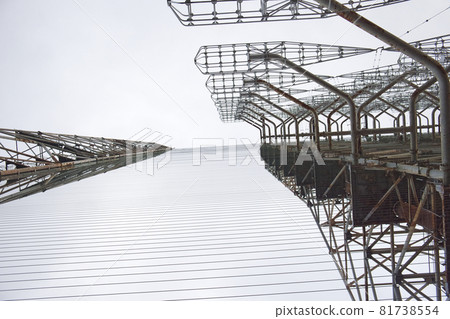 Duga is a Soviet over-the-horizon radar station for an early detection system for ICBM launches. 81738554