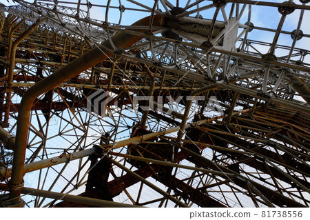 Duga is a Soviet over-the-horizon radar station for an early detection system for ICBM launches. 81738556