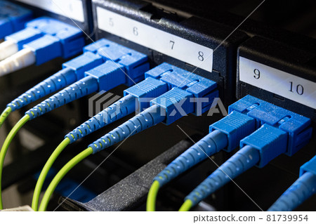 光通訊/資料中心概念圖 81739954