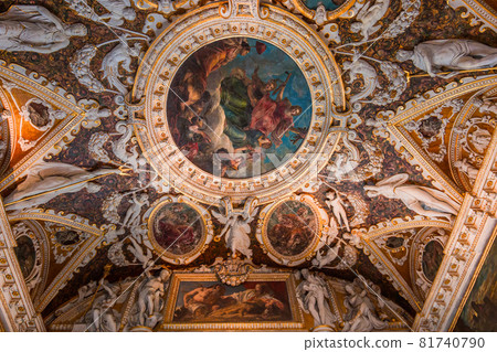 interiors of the doge's palace, Venice, Italy 81740790