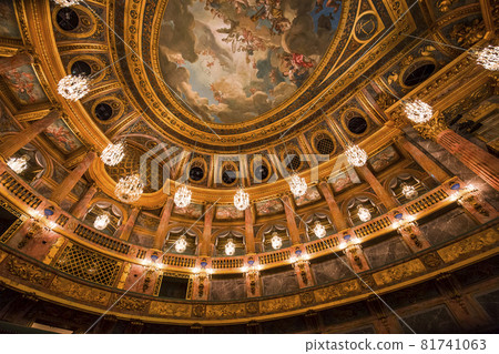 Interiors of the royal opera, Versailles, France Interiors of the royal opera, Versailles, France 81741063
