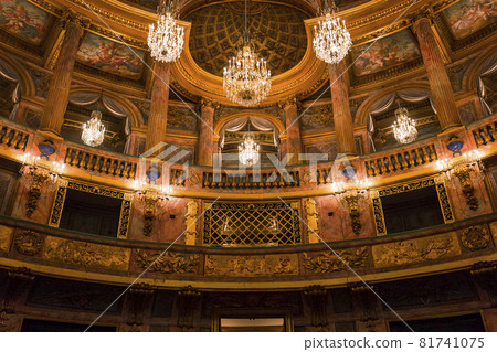 Interiors of the royal opera, Versailles, France Interiors of the royal opera, Versailles, France 81741075