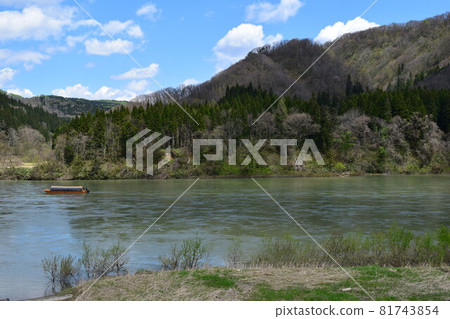 Japan's Three Major Rapids Mogami River Japan's Three Major Rapids Mogami River 81743854