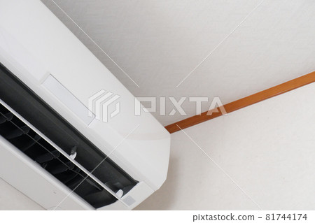 Air conditioner viewed from below Air conditioner viewed from below 81744174