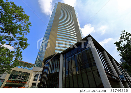 東京都港區赤坂的城市景觀,Akasaka Biz Tower 東京都港區赤坂的城市景觀,Akasaka Biz Tower 81744216