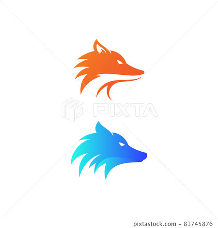 Fox vector illustration icon-插圖素材 [81745876] - PIXTA圖庫