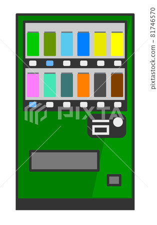 果汁飲料自動售貨機圖 81746570