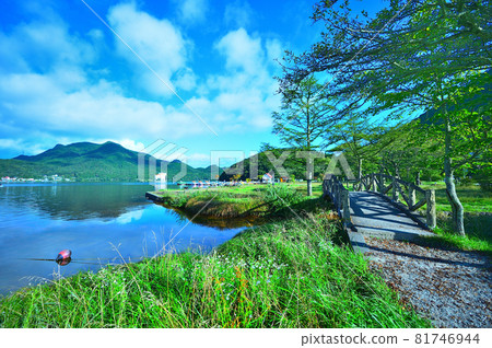 夏天的榛名湖,榛名富士(群馬縣) 夏天的榛名湖,榛名富士(群馬縣) 81746944