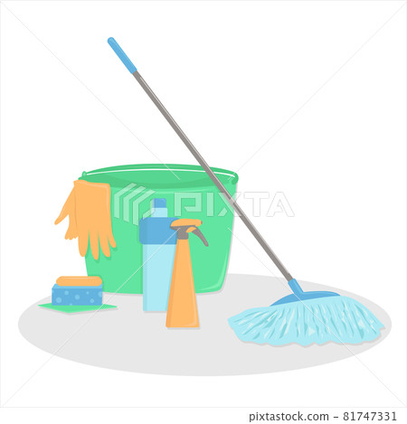 A set of accessories for cleaning. A set of accessories for cleaning. 81747331