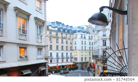 View from a hotel balcony in Paris View from a hotel balcony in Paris 81748504