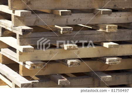 Elements of wooden pallets for loading and unloading cargo Elements of wooden pallets for loading and unloading cargo 81750497