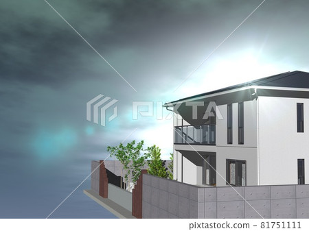 住宅住宅（3DCG 影像） 81751111