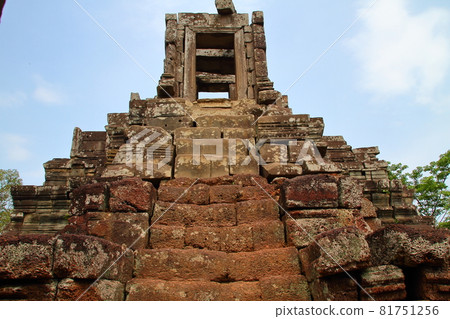 柬埔寨暹粒,吳哥城遺址中的普里亞皮圖寺,世界遺產 柬埔寨暹粒,吳哥城遺址中的普里亞皮圖寺,世界遺產 81751256