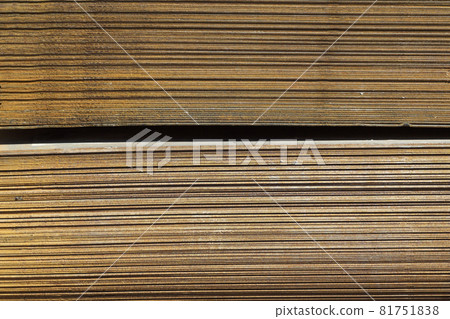 Sheet metal is in bundles in the warehouse Sheet metal is in bundles in the warehouse 81751838