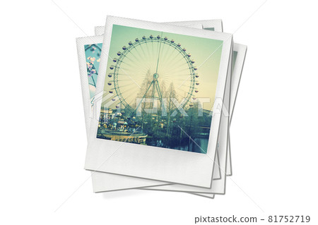 一堆寶麗來照片 一堆寶麗來照片 81752719