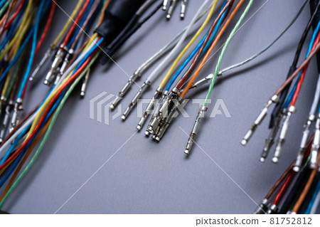 [Electric wire processing] Cable end processing, harness, image [Industrial] 81752812