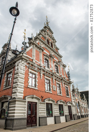 Blackheads House on the Town Hall square, Riga Latvia 81752873