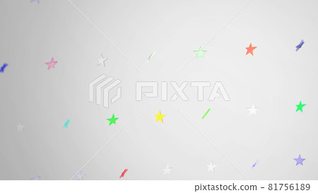 Pop star particle CG graphic cute background material Pop star particle CG graphic cute background material 81756189