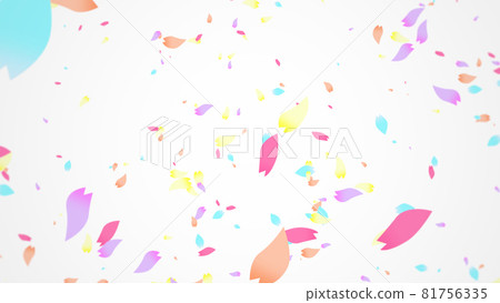 Leaf particle background graphic material 81756335