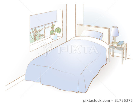 臥室的向量圖 81756375