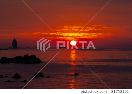 Sunset of Shakotan 81758191