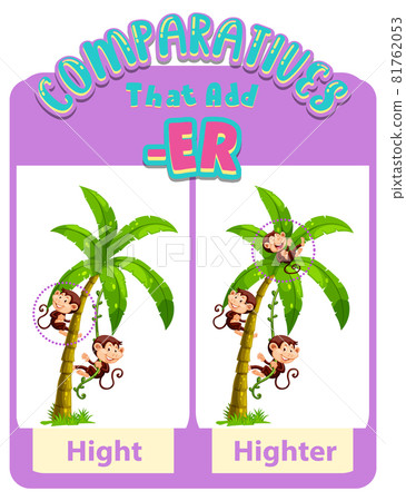 Comparative adjectives for word hight Comparative adjectives for word hight 81762053