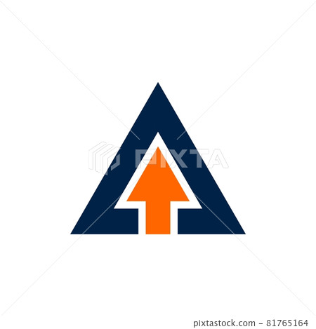 A Letter Arrow Logo Template Illustration Design. Vector EPS 10. 81765164