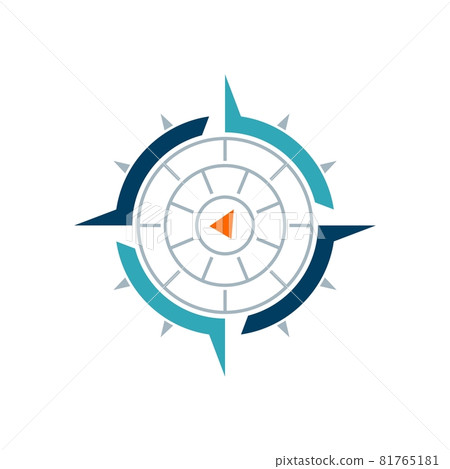 Compass Rose Vector Logo Template Illustration Design. Vector EPS 10. 81765181