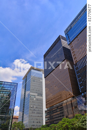 首爾市中心的高層建築 81770677