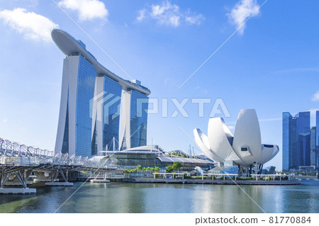新加坡濱海灣金沙螺旋橋 81770884