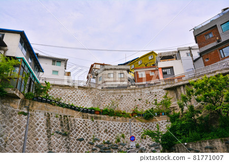 首爾梨花洞小村莊的風景 81771007