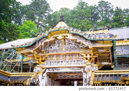 Nikko Toshogu Shrine before repairs, Tochigi Prefecture 81772457