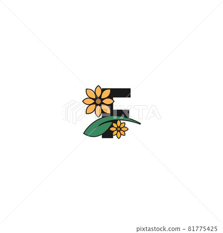 a letter with flowers icon logo design vector a letter with flowers icon logo design vector 81775425