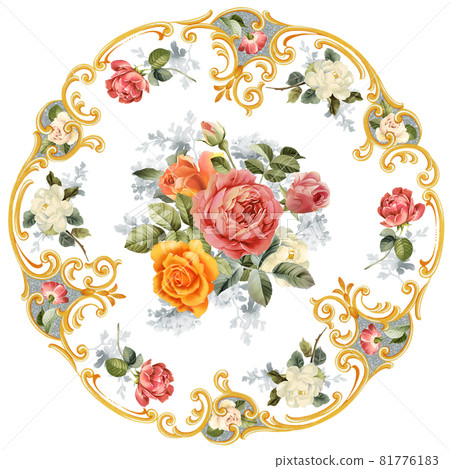 European Rose - Stock Illustration [81776183] - PIXTA