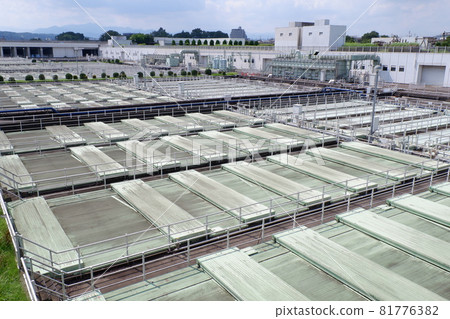 東京都下水道局多摩川水再生中心沉澱池 81776382