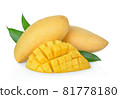 mango isolated on white background 81778180