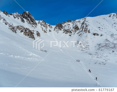 從仙駒岳和千疊敷看雪中的淨土 81779187
