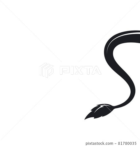 cow tail icon vector illustration template cow tail icon vector illustration template 81780035
