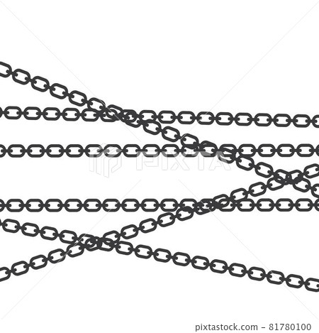 chain steel vector icon illustration design 81780100