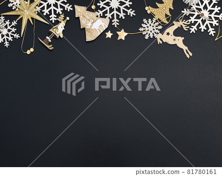 Christmas background material 81780161